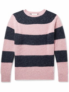 YMC - Striped Wool Sweater - Pink