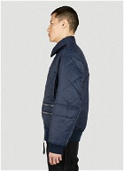 Helmut Lang - Quilted Jacket in Dark Blue