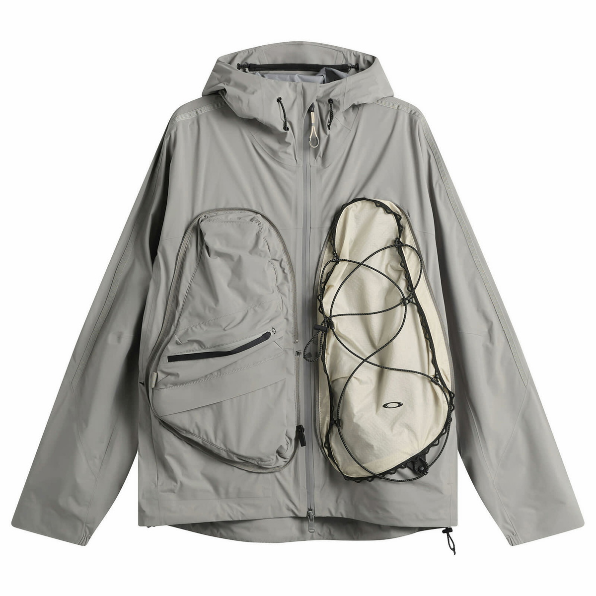 Oakley Men's Latitude Veil Slingpack Jacket in Cement