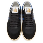 Lanvin Black Leather Clay Low Sneakers