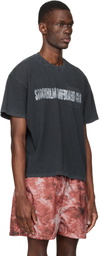 Stockholm (Surfboard) Club Black Printed Pocket T-shirt