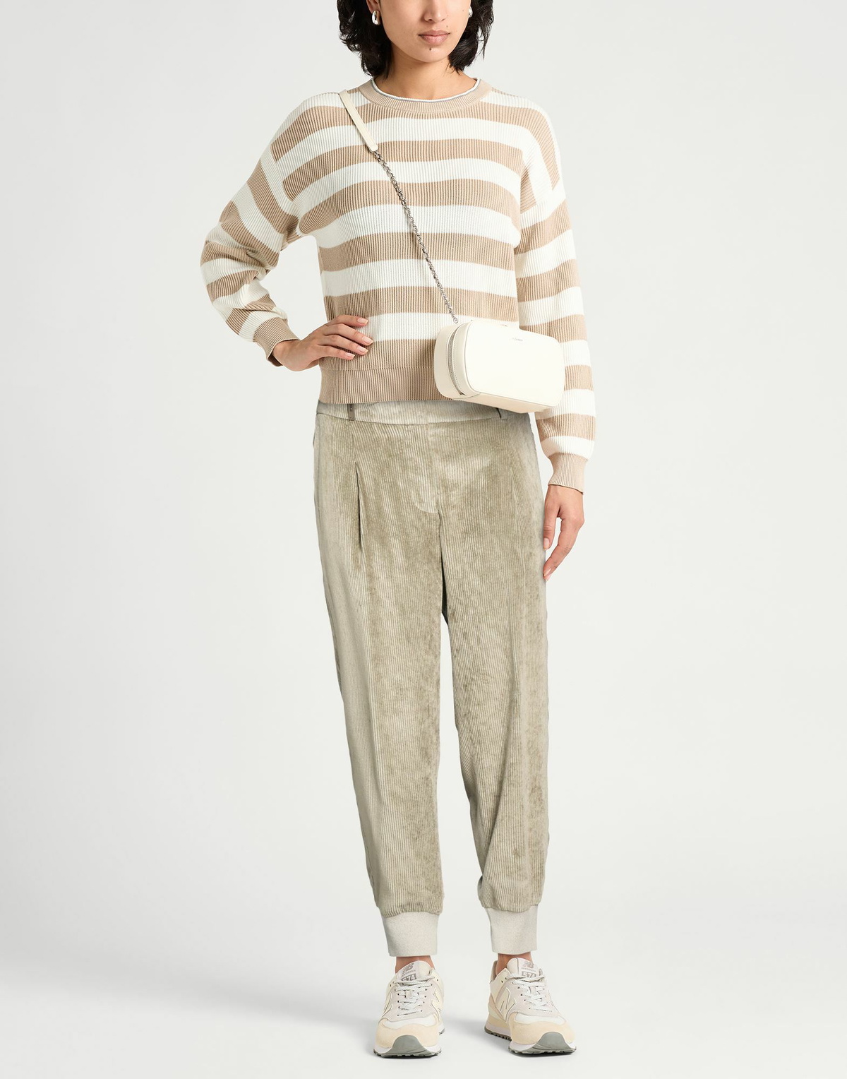 Peserico Womens Pants Light in Grey