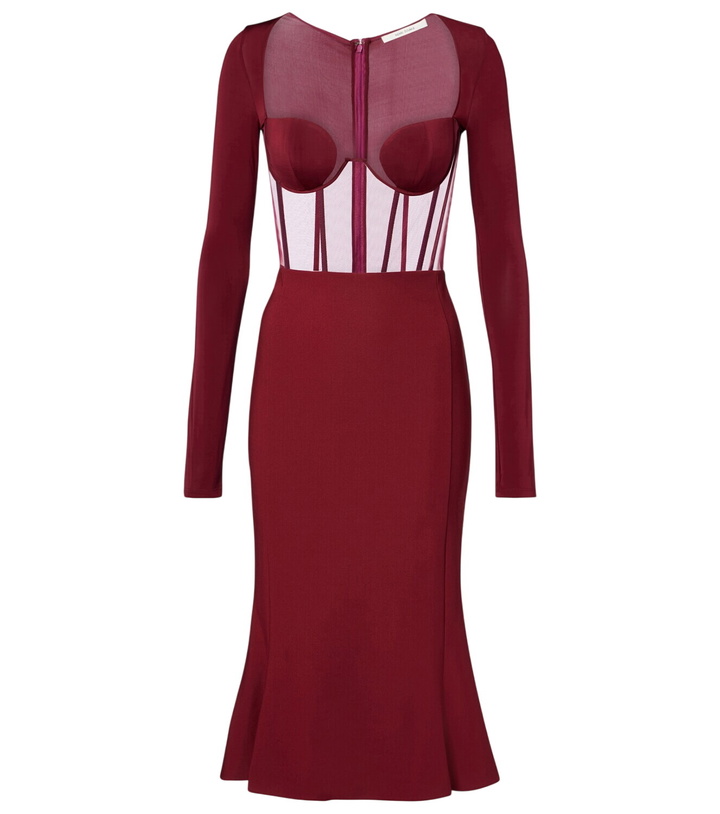 Photo: Nensi Dojaka Paneled corset dress