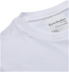 ACNE STUDIOS - Everrick Slim-Fit Cotton-Jersey T-Shirt - White