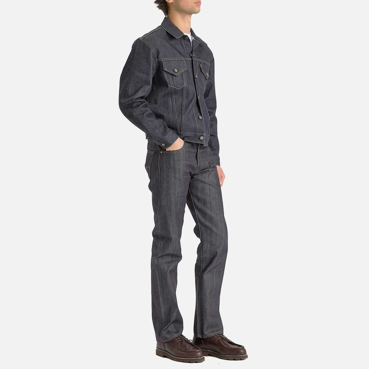 Levi's Men's LVC 1961 Type III 557 Kaihara Denim Jacket in Lvc 1961 557 Orga