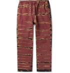 Stüssy - Tie-Dyed Denim Trousers - Red