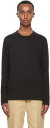 Comme des Garçons Shirt Black Back Logo Long Sleeve T-Shirt