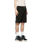 Unravel Black Terry Basketball Shorts