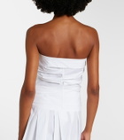 Proenza Schouler White Label Maisy cotton-blend tube top