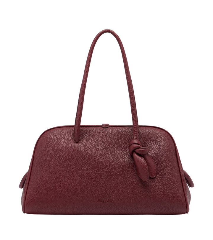 Photo: Jacquemus Turismo Medium leather bowling bag