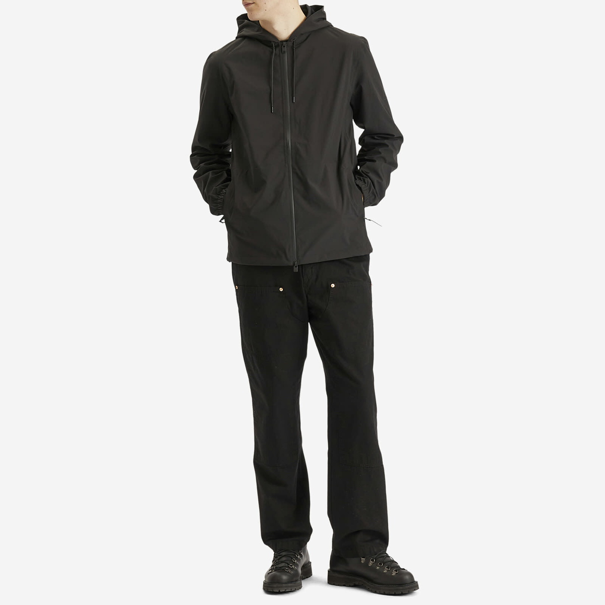 Rains Men's Suva Hardshell Jacket in Black
