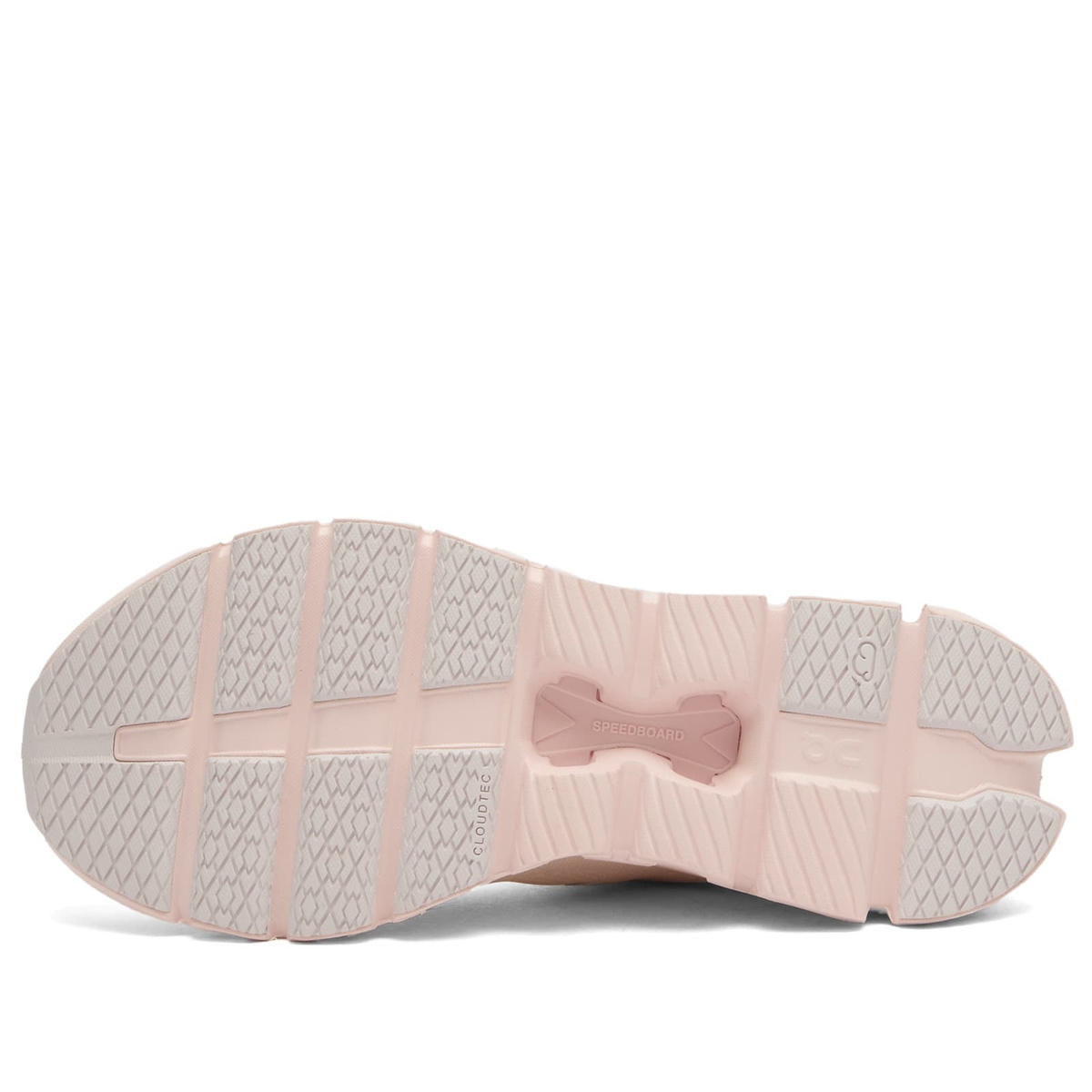 ON Women's Cloudx4 AD Sneaker in Salt/Lily