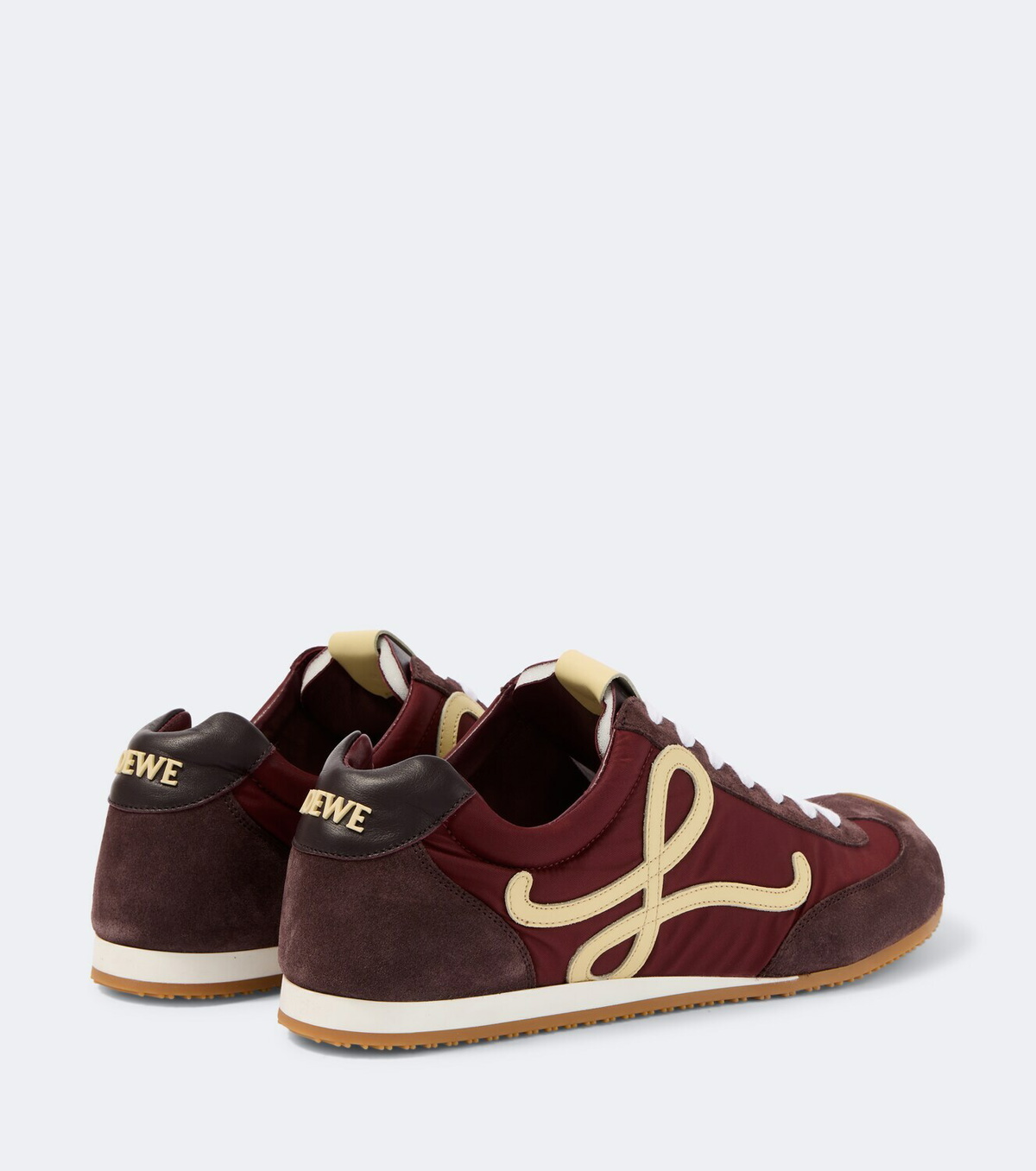 Loewe Ballet Runner 2.0 suede-trimmed sneakers