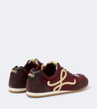 Loewe Ballet Runner 2.0 suede-trimmed sneakers