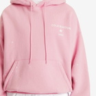 Cole Buxton Men's 1992 Distressed Hoodie in Washed Pink