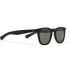 Garrett Leight California Optical - Brooks X D-Frame Acetate Sunglasses - Black