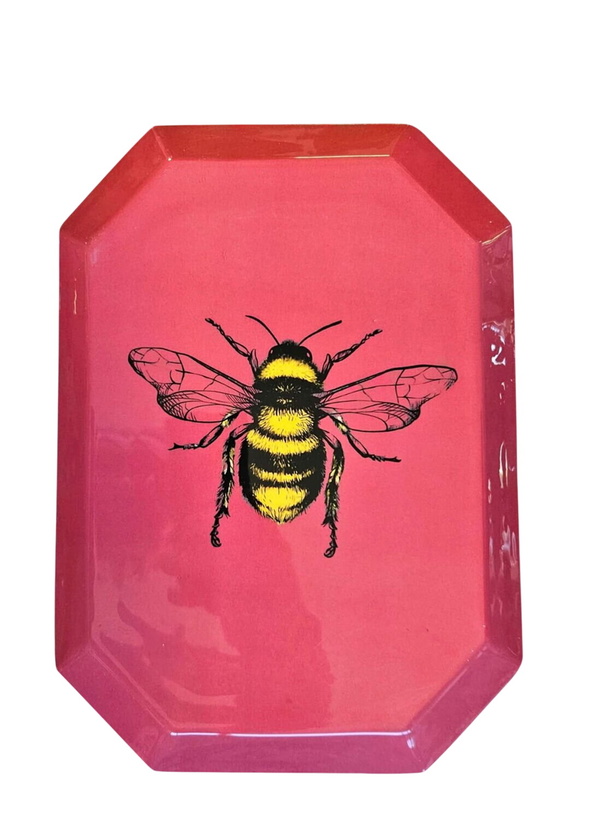 Photo: Les-Ottomans Decorative Bee Motif Tray