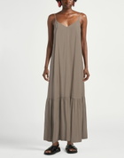 Peserico Womens Maxi dress Khaki