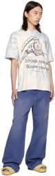 Online Ceramics Beige & Blue 'I Think You Can' T-Shirt
