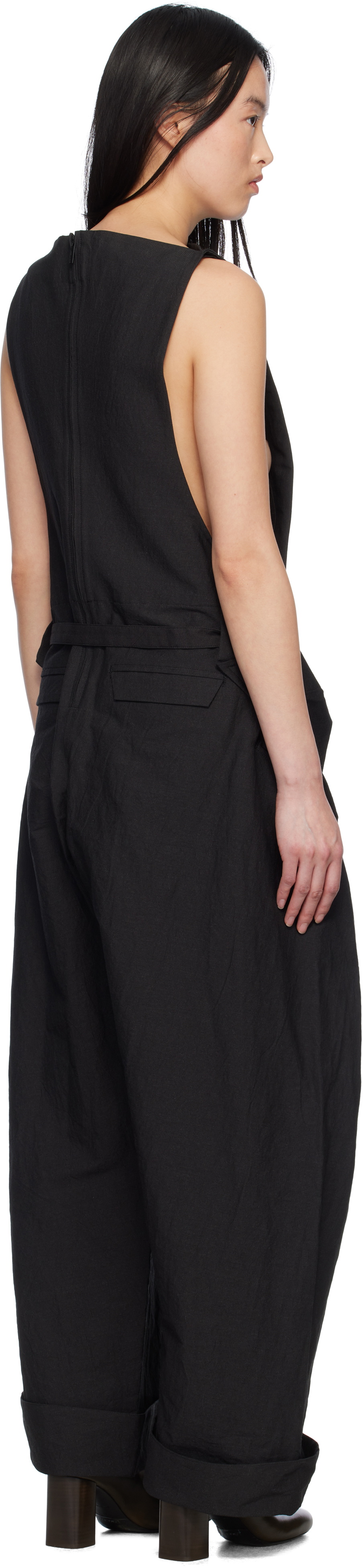 ISSEY MIYAKE Black Fold To Form Jumpsuit