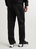 Moncler - Straight-Leg Cotton-Blend Twill Cargo Trousers - Black