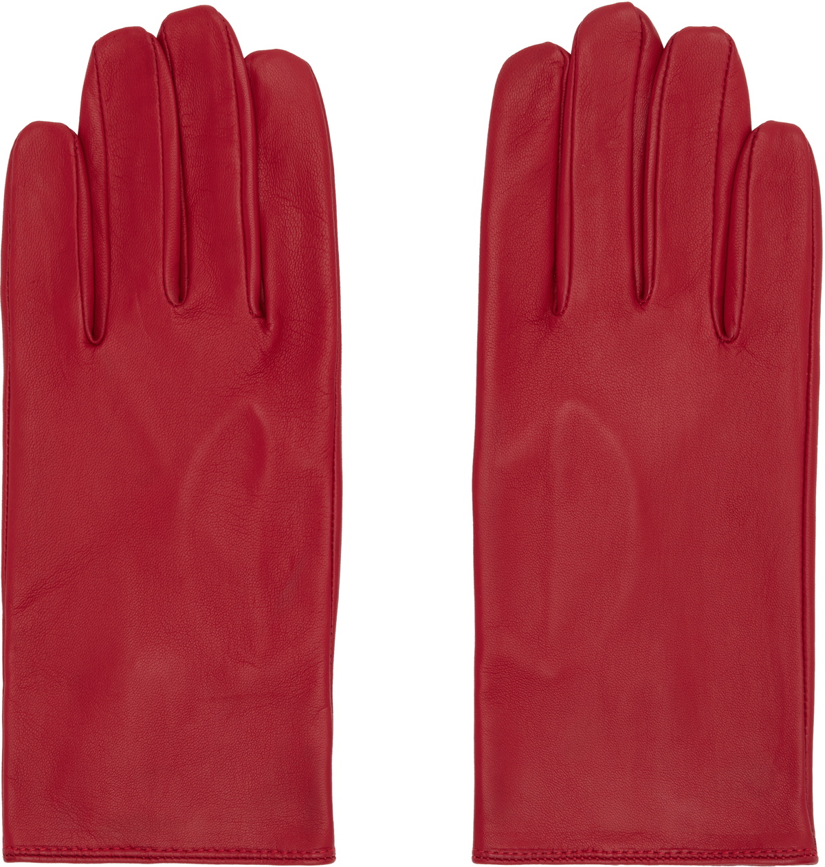 小物 ERNEST W. BAKER | LEATHER GLOVES Ernest W. Baker Brown Press-Stud Gloves Ernest W. Baker