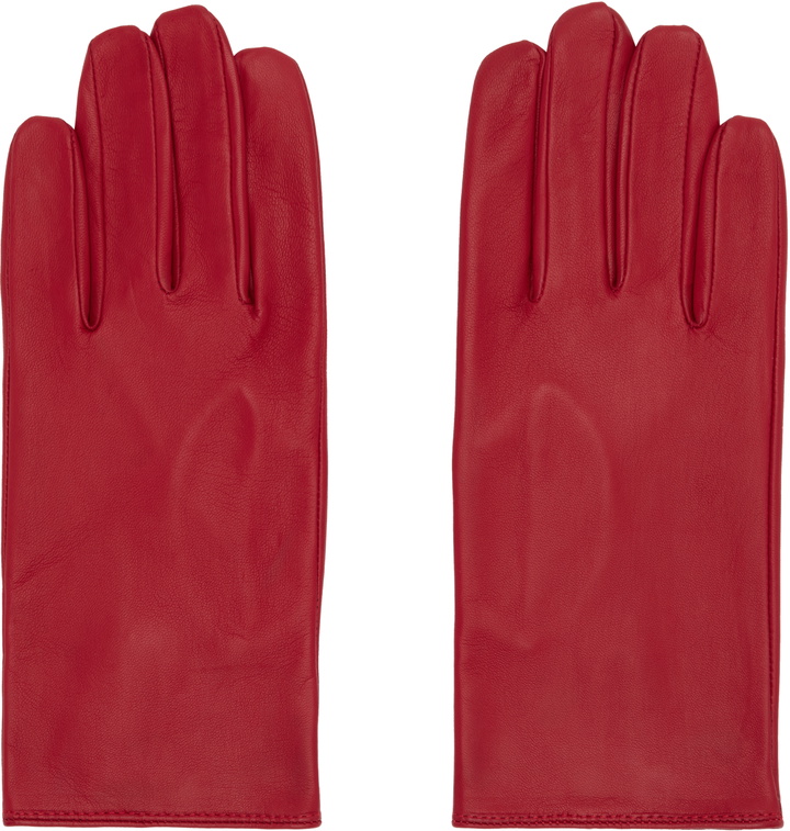 Photo: Ernest W. Baker Red Leather Gloves