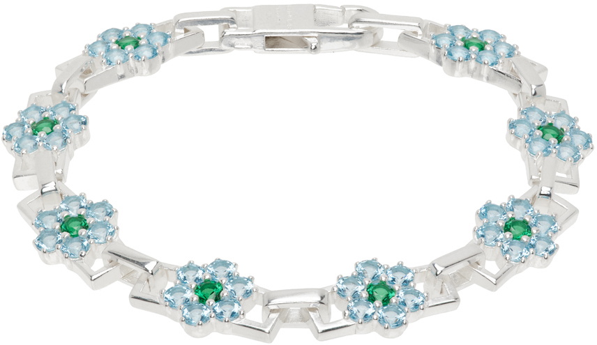 Hatton Labs Silver Daisy Bracelet