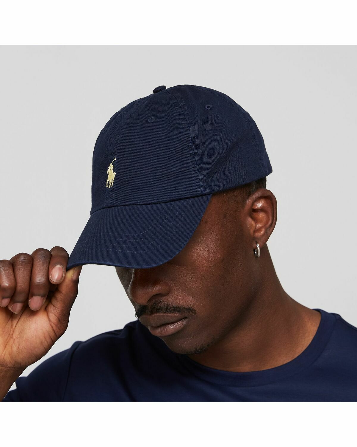 Polo Ralph Lauren Cotton Chino Ball Cap Blue Men