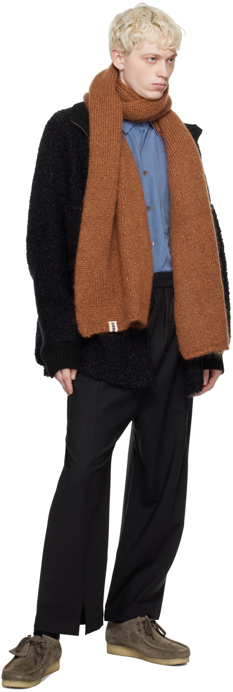 Cordera Black Pinched Seams Trousers