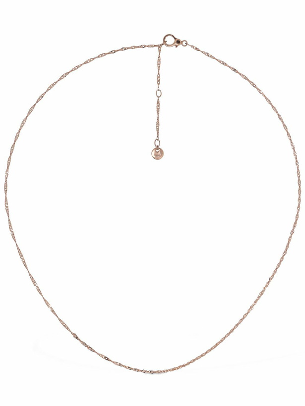 Photo: DODO 9kt Rose Gold Essential Chain Necklace