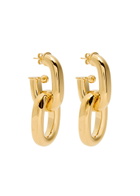 Rabanne XL Link Chain Hoop Earrings - Gold - One Size