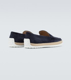 Tod's - Slip-on suede loafers