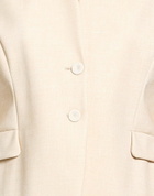 Chiara Boni La Petite Robe Womens Blazer in Beige