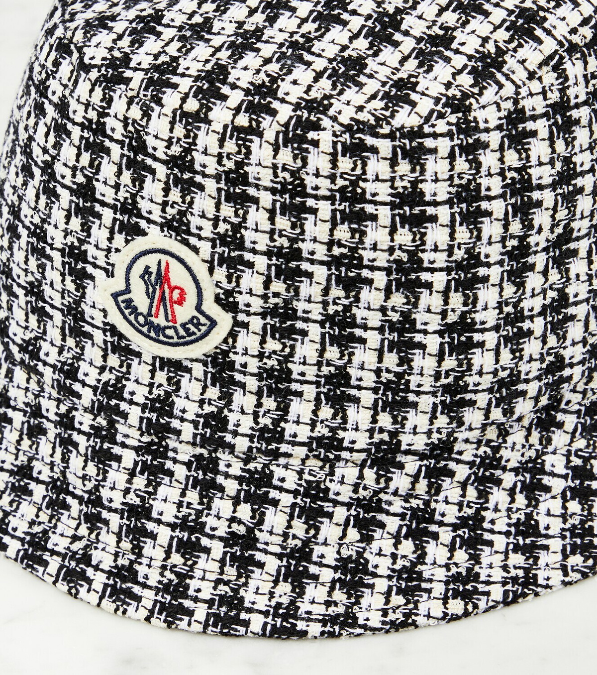 Moncler Cotton-blend tweed bucket hat Moncler display picture 3
