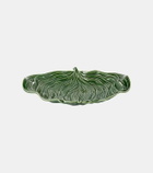 Bordallo Pinheiro Folhas Banana Leaf ceramic platter