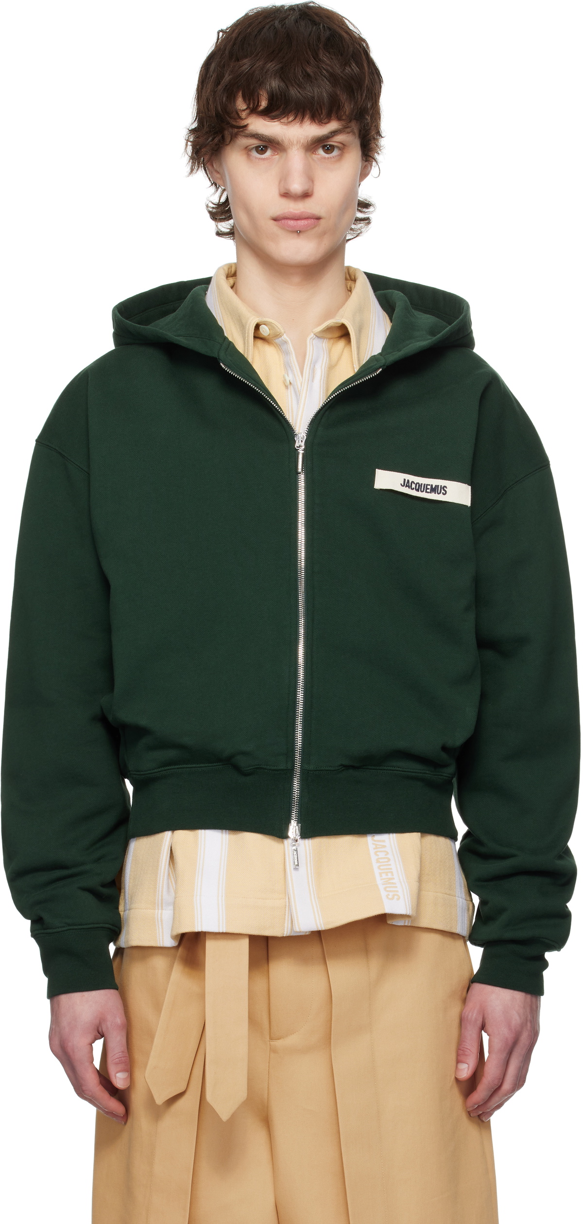 Jacquemus Navy Le Chouchou 'Le Sweatshirt Camargue' Hoodie Jacquemus Navy Le Chouchou 'Le Sweatshirt Camargue' Hoodie
