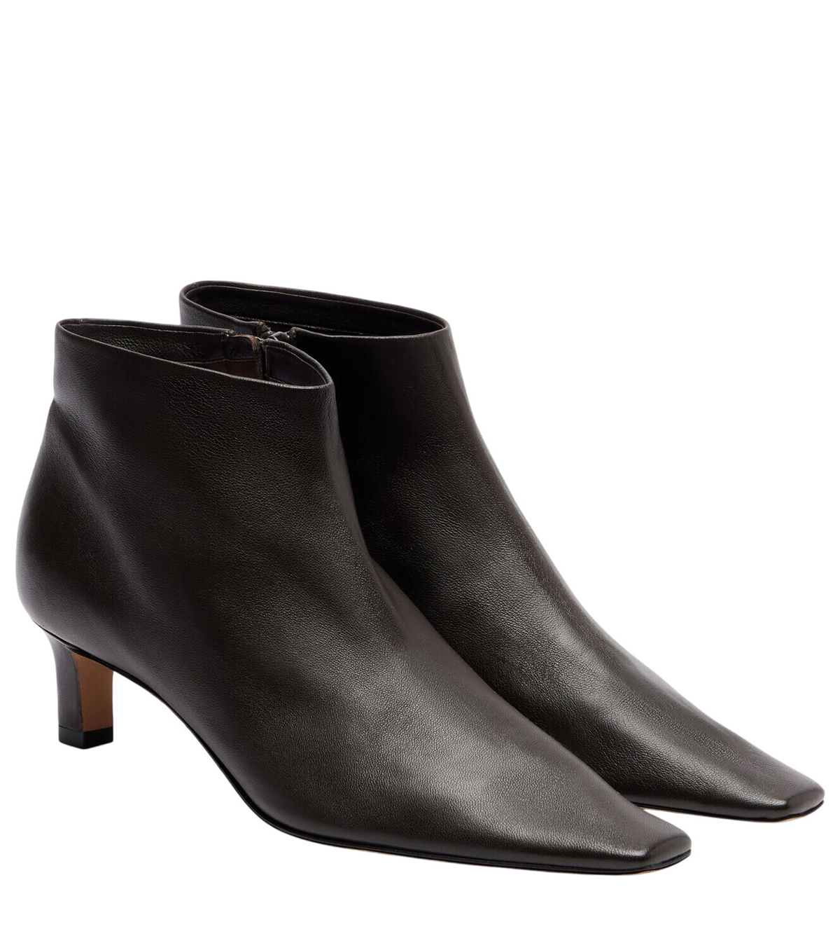 The Row Black & Beige Sock Pump Heels The Row