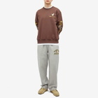 Billionaire Boys Club Men's Duck Varsity Wide Leg Sweatpants in Heather Grey