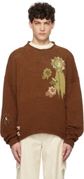 Story mfg. Brown Twinsun Rollneck Sweater