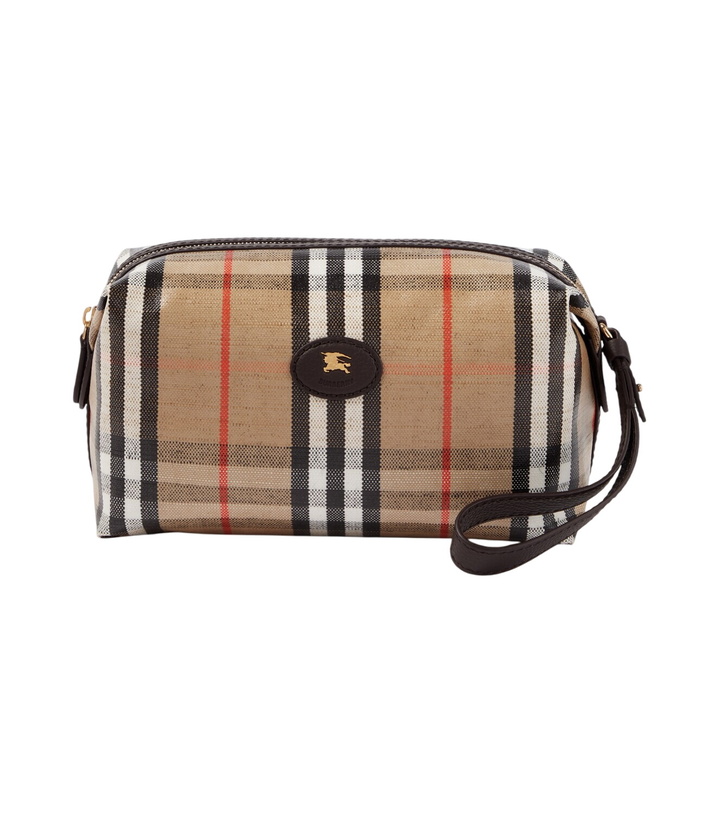 Photo: Burberry Burberry Check toiletry bag