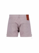 Ludovic de Saint Sernin parme Double Lace Up Shorts