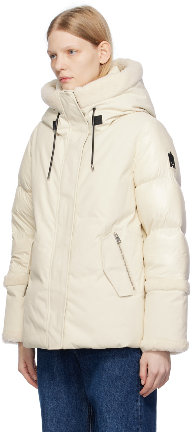 Mackage Off-White Cyrah Down Jacket Mackage