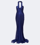 Maria Lucia Hohan Salima silk bustier gown