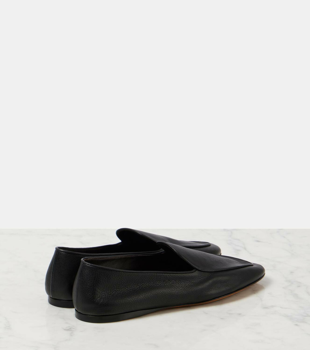The Row Awar leather loafers