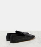 The Row Awar leather loafers