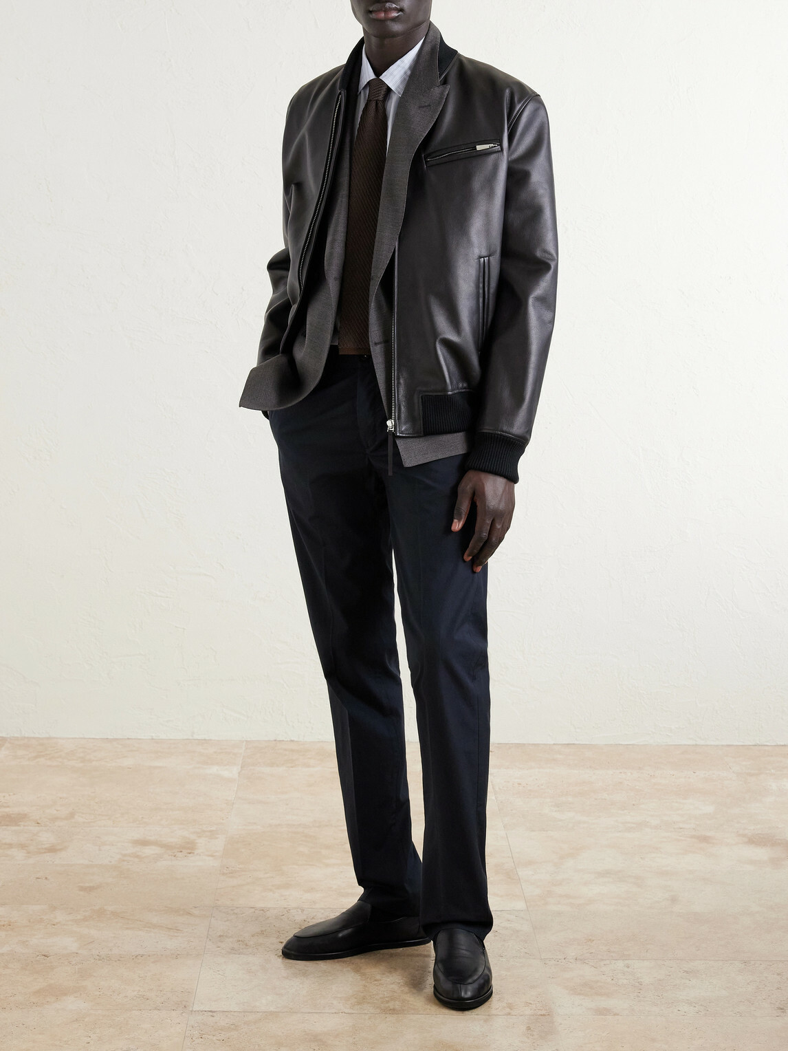 Massimo Alba - Mauko Straight-Leg Cotton Trousers - Blue