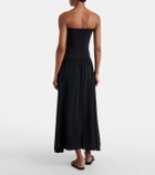 Eres Oda pleated bustier dress