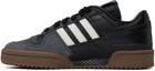 adidas Originals Black Forum 84 Low CL Sneakers