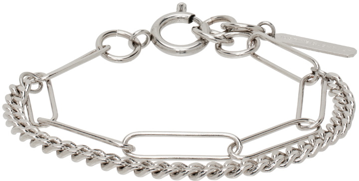 Photo: Justine Clenquet SSENSE Exclusive Silver Pixie Bracelet